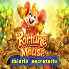 salario secretario de esportes